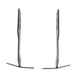 EMPI 2046 Brackets, Type 1, 68-73, to Early Bumper, Rear