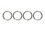 EMPI 1069 Stainless Steel Wheel Trim Rings, 15", Set of 4 (Boxed)