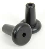 Heater Cable Grommets, -65 Bug, -67 Bus; Pair
