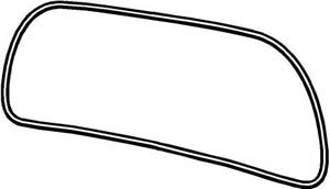 Front Windshield Seal, 65-77 Beetles, 71-72 Super, 58-72 Convertibles