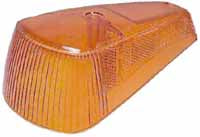 Front Turn Signal Lens, amber, 70-79 Beetle; left