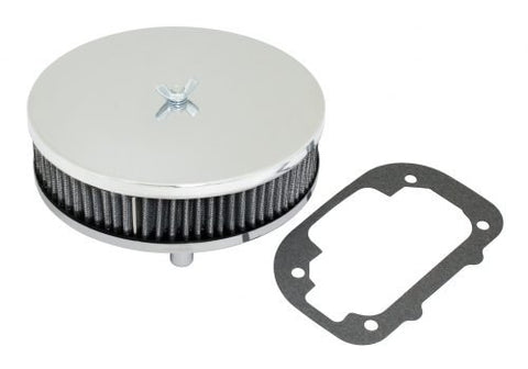 EMPI 17-2981 6 3/8" Low Profile Chrome Air Cleaner (Replacement Air Cleaner for 47-0628, 47-0640 & 47-0645 Kits)