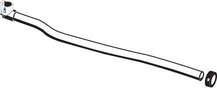 Front Shift Rod Assembly, 62.5-67 II