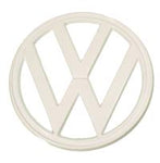 White VW Emblem 73-79 II