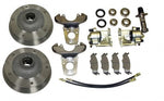 EMPI 22-2880 Zero Off-Set Front Disc Brake Kit Link Pin, 5-Lug, 5x205 to '65 with Single M/C