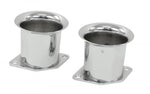 EMPI 46-6050 2 1/4" Chrome Velocity Stacks, Pair