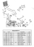 Coolant Hose, Water Pipe to Lower H-Pipe