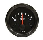 VDO Ammeter Gauge, with Hardware, 30 AMP