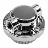 Fuel Pressure Regulator, Chrome; Adjustable