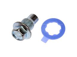 Oil Drain Plug, M14-1.25 w/Plastic Gasket