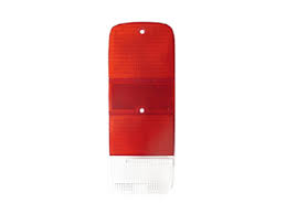 Taillight Lens, Red; 72-79 II Bus L/R