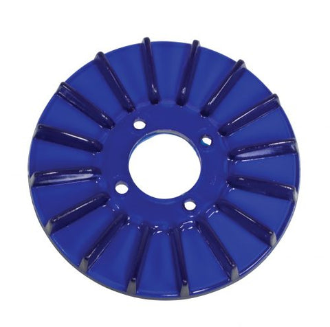 EMPI 8927 Finned Pulley Cover, Blue