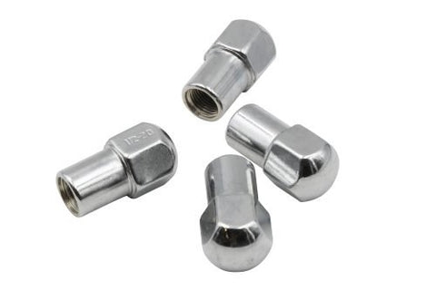 EMPI 9536 Chrome Lug Nuts, 1/2-20 (for Mag Wheels, Set of 4)