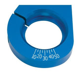 EMPI 2938 Billet Distributor Clamp with Ignition Timing Marks, Blue