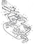Coolant Hose, Pipe to Head, 2.1