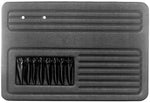 Empi 4852 Black Vinyl VW Beetle Door Panels W/ Pockets 1958-1964, Set Of 4