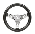 EMPI 79-4111 EMPI Poly-Foam Steering wheel, 3 spoke, 10" Dia., 5 ½" Dish / 5 ½"