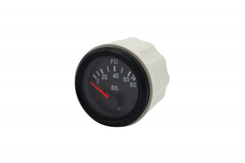 EMPI V3-5004 VDO Oil Pressure Gauge, 0-80 PSI